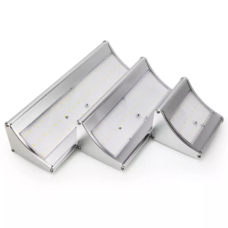 Luz de pared LED al aire libre solar aluminio