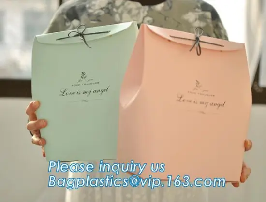 Wine Bottle Carrier Bag Multi-color Gift Paper Bags for Wine Bottle, craft paper bag gift bags custom paper bag
