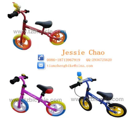 popular design fashionble children/kids balance bikes/bicycles (skype:fan..grace5)