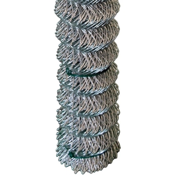 Galvanized Chain Link Mesh 2.0mm Wire Diameter 75*75mm Mesh Hole 1.5*25m Roll