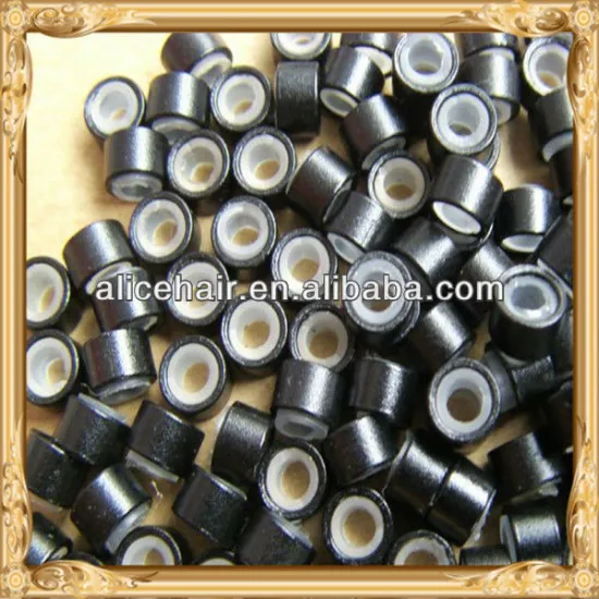 Accept PayPal wholesale hair extension tool silicone micro beads for hair extensions