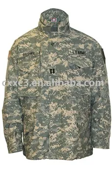 ACU Camouflage M-65 Military Jacket