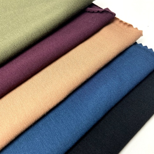 Rayon Spandex Knit Solid Jersey Tecido