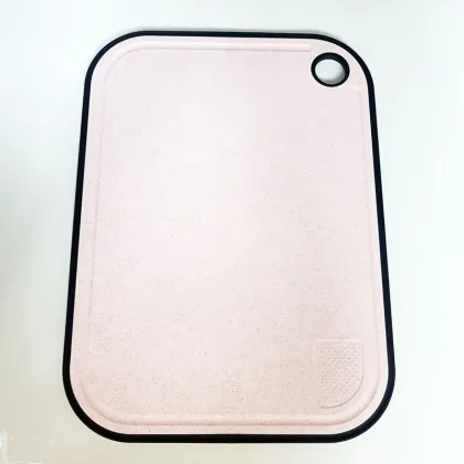 Eco-Friendly Portable Wheat Straw Fiber Cutting Board - Anti-Mold and Customizable