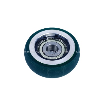 High Quality Rubber Wheel Paper Pressure Roller for KBA Offset Printing Machines - 204-4 Spare Parts