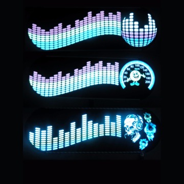 Custom El Car Aufkleber LED -Autoaufkleber Panel