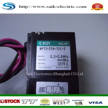 (New and Original) CKD NP13-25A-12C-3 Valve