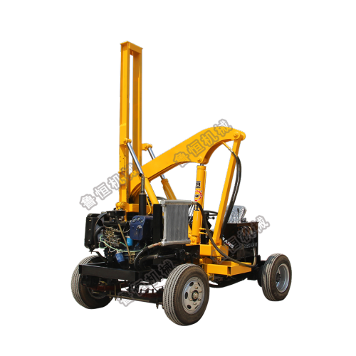 Hydraulic Pole Drivers With Multiple Mounting Options