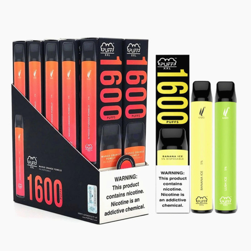 Más nuevo Puff XXL 1600 Puff Bar 10 Colors