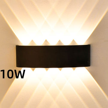 12W Waterproof LED Wall Lamp for Home - Aluminum Modern Wall Sconce