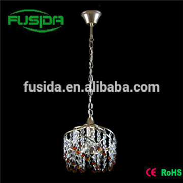 European indoor crystal pendant light with crystal