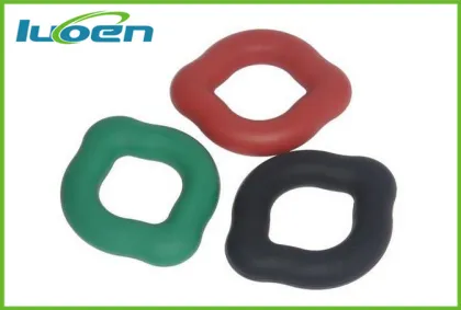 Comfortable silicone grip strength ring,silicone hand grip ring