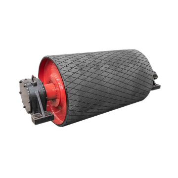 Conveyor head driving pulley