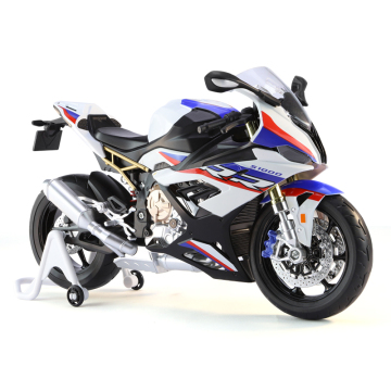 アロイオートバイ1/9スケールS1000RRダイキャストトイモデル音とライト