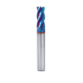 Nano Blue Coating 4Fluts HRC65 Carbide End Mill