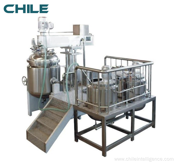 Vacuum Emulsifier Homogenizer Type Paint Dispersion Machine