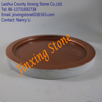 Natural Stone Plates Marble Dinner Plate Marble Kitchen Serving Tray Round Marble Dinner Platter