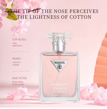 100ml RISSERS ROMANTIC CHANCE Women's Eau DE Parfum