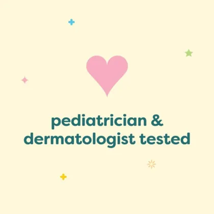 Natural Organic Tear-Free Bath & Shower Gel for Babies - 2-in-1 Baby Bubble Bath & Shampoo