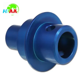 Integrated CNC Milling Turning medical rotary actuator blue anodize finish