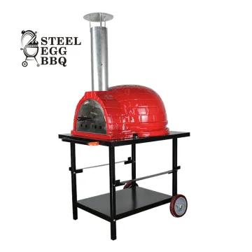 2020 SEB / STEEL EGG BBQ horno panadero industrial panaderia pizzero ahumador, horno de pizza, 26 inch wood fired pizza ovens