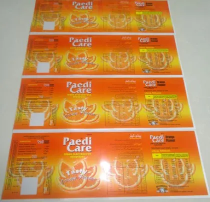 BOPP Label of Packaging Label or Packing Label