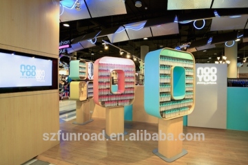2015 Cosmetic Showcase With LED Light