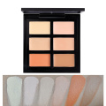 Professionelle 6-Farben-Concealer-Palette