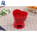 High Quality Ceramic Heart Shaped Decorating Candle Holders