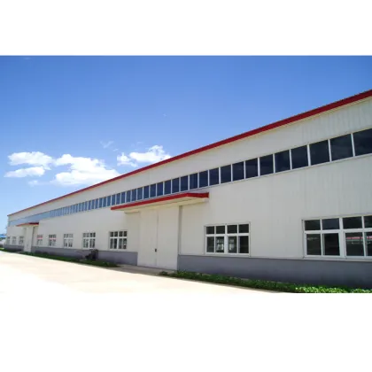prefabricated steel warehouse structures factory sheds
