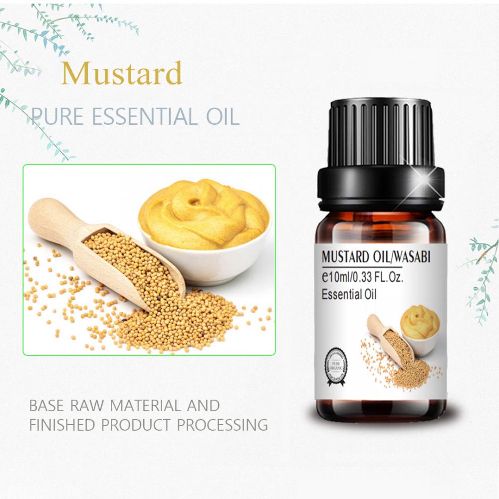 Food grade mustard oil wasabi oil mustard essential oil