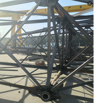 750KV Electric Substation Steel Structures 16m Once Forming Without Joint