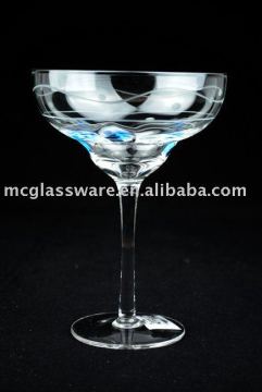 Handmade color etched margarita
