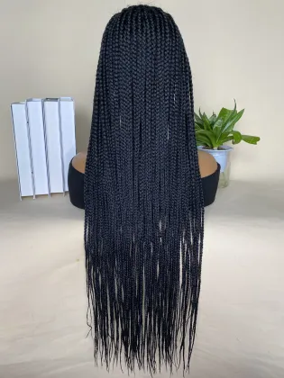 Lace Front Synthetic Braided Wig for Black Women - Urban Outfitters