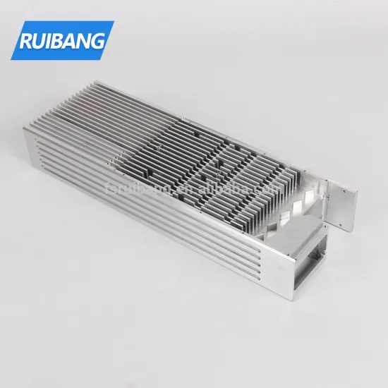 Performance heatsink extruded aluminum silver large led extruded aluminium heatsink