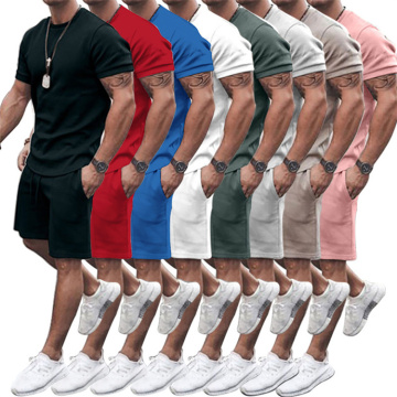 2023 Custom Logo Tracksuit Sweatsuit Private Label Summer Set for Men