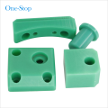 Peças de usinagem CNC Nylon PA6 Block Parts