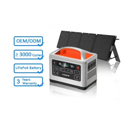 Portable Power Station: Big Capacity, Fast Charging Solar System - 700W Solar Energy Solution
