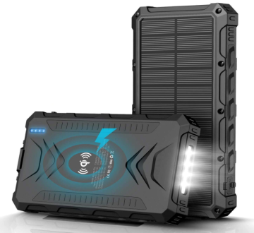 Solar Mobile Charger 20000mah Power Bank for Smartphones