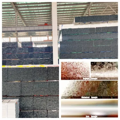 Tianjin 60x60 Zinc Aluminum Magnesium Steel Pipe Supplier