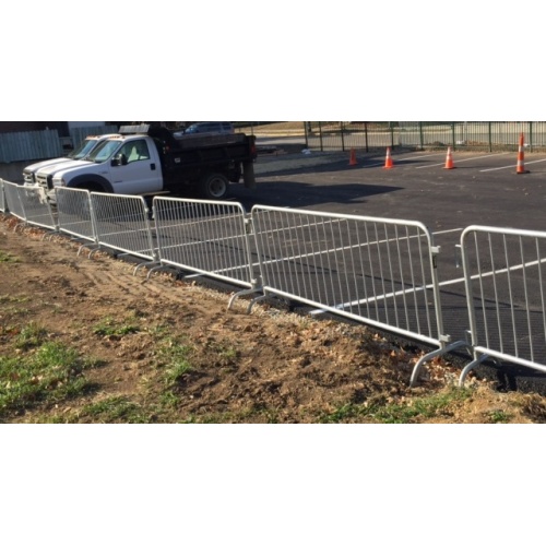 Galvanized Temporary Crowd Control Traffic Barrier For Sale