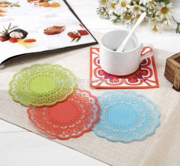 silicone coaster, cup mat