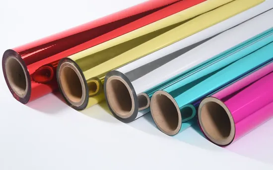 Colorful rigid PVC rolls