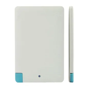 OEM Li-polymer Business Card Power Bank, DC 5V 2500mAh, A grade cell