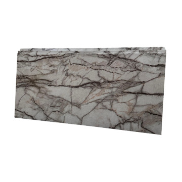 Cracked Marble Pattern Metal Plate Insulation Decorative Panel