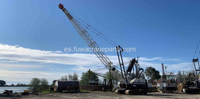 Crane de rastreador de alto rendimiento de carga pesada