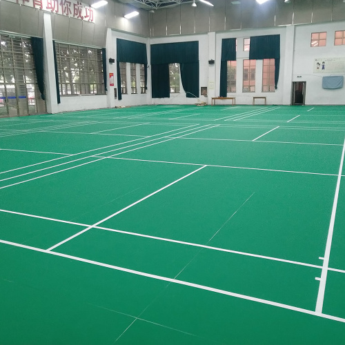 Piso da quadra de badminton em PVC quadra de badminton