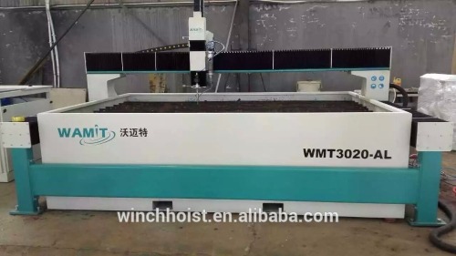 100mm cutting thickness High speed High pressure Low cost CNC Stone sheet water jet cutter