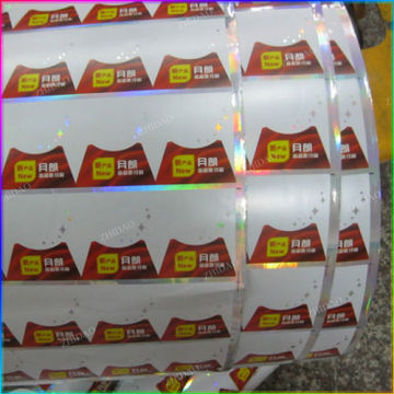 waterproof removable adhesive sticker, kinds pvc sticker
