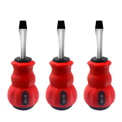 Short Handle Screwdriver: Stubby Screwdriver Tool for Precise Work